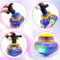 Kids Spinning Toy With Lights & Music Spin Top Toy With Launcher Electric LED Spinning Top Flashing Light Music Animal Figure.. 