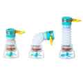 360 Degree Water Saving Tap, Anti Splash Tap, Fan Faucet Sprayer Faucet Nozzle Filter Aerator Diffuser Water-saving Device for Kitchen Bathroom. 