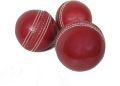 Sports Soft Rubber Cricket Training Practicing Hard (Random Color) Cricket Ball Seasoned Hand Stitched No Stamp for and Outdoor Practice Cricket Balls set of 3. 