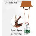 Bag Strap For Mini Longchamp Bag Shoulder Strap Dumpling Crossbody Perforated Conversion Accessories For Punch-free Bag Stra Set. 