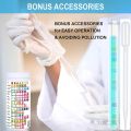 XHHDQES Water Testing Strips for Drinking Water- EPA Level Home Use, Water Test Strips with , Mercury, Iron, PH, Hardness. 