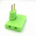 1 Piece Rotate Plug EU Converter 3 in 1 Rotatable Outlet Extender 180 Degree Extension Plug Multi Plug Mini Slim Wireless Outlet Adapter (Plastic). 