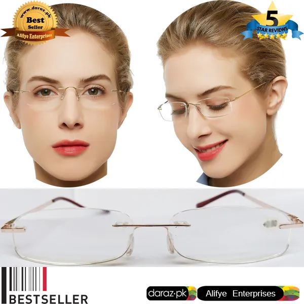 Optical%20Three%20Piece%20Glasses%20%20+3.00%20Eye%20Sight%20Reading%20Glasses%20-%20Rimless%20Frame%20-%20With%20Case%20-%20Image%202