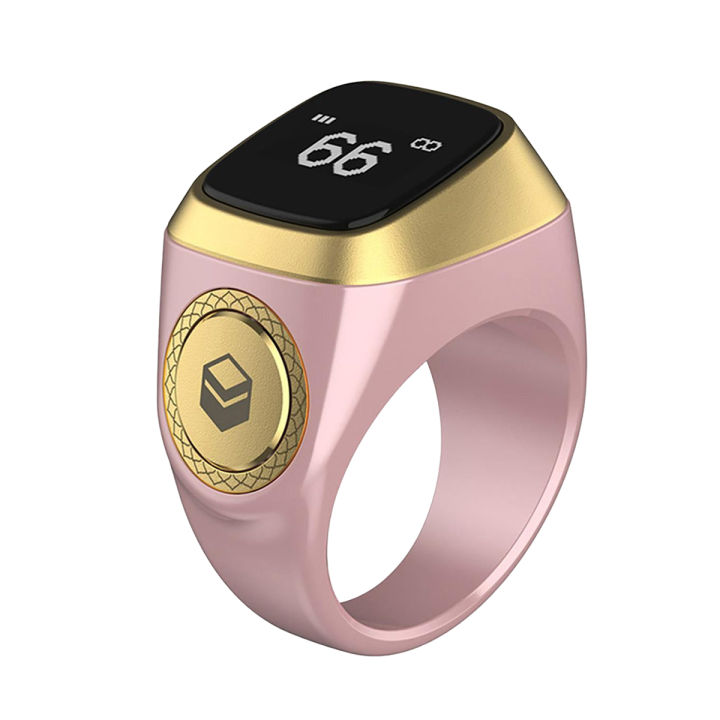 Smart Tasbih Tally Counter Ring for Muslims Zikr Digital Tasbeeh 5 Prayer Time