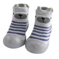 Autumn Winter Thick Warm  Anti Slip Floor Socks High Top Shoes Soft Sole. 