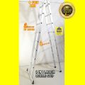 Almunium Folding Ladder 8 Feet Heavy Duty Double Step Ladder. 