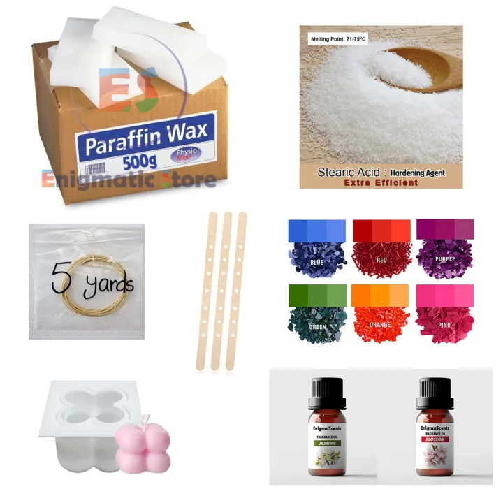 Premium Candle Making Kit – Complete DIY Set with Paraffin Wax, Scented ...