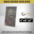 Brochure Holder - Brochure Stand - Menu Display Stand - Menu Stand - Picture Frame - Flyer Holder - sign Didplay Stand - Acrylic Brochrue Holder - Desk Brochure Stand - QR Code Display Stand - Restaurant Menu Display - Alpha Galaxy Shop. 