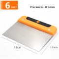 6/8/10inch Stainless Steel Putty Knife Paint Tool Plaster Shovel Filling Spatula Wallpaper Putty Scraper,(Pack Of All Sizes Also Available). 