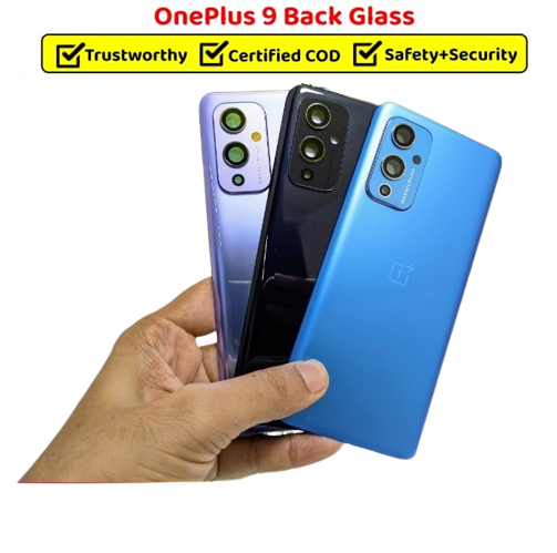 OnePlus 9 Back Glass Replacement Rear Door Housing Case , Back Panel For OnePlus 9