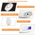 990000 Flash Professional Permanent IPL epilator Laser Hair Removal Electric Women Painless Threading Hair Remover Machine with Sunglasses and Razor. 