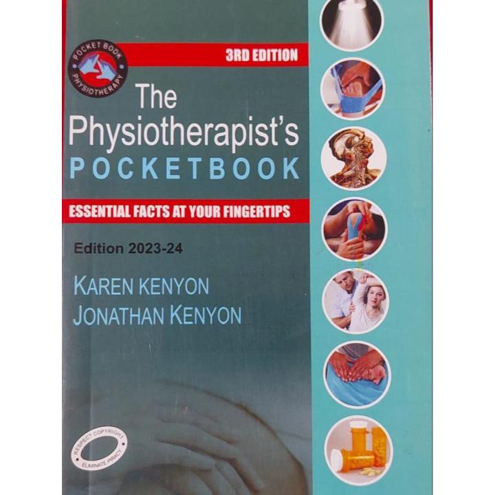 THE PHYSIOTHERAPISTS POCKET BOOK BY KEREN, JONATHAN KENYONKENYON , Pocket PHYSIOTHERAPISTS Book  , DPT book , Medical Book