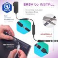 50+50 cm LED Lights for Double rolls Bedroom,  Sync Color Changing,Ultra Long RGB 5050 Led Strip Lights with 20Keys IR Remote for Christmas Room Home Decoration UL Power Supply for Home Room Party TV Bedroom. 