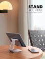 Tablet Stand Adjustable, Lamicall Tablet Stand : Desktop Stand Holder Dock Compatible with Tablet Such as iPad Pro 9.7, 10.5, 12.9 Air Mini 4 3 2, Nexus, Tab (4-13") - Silver. 