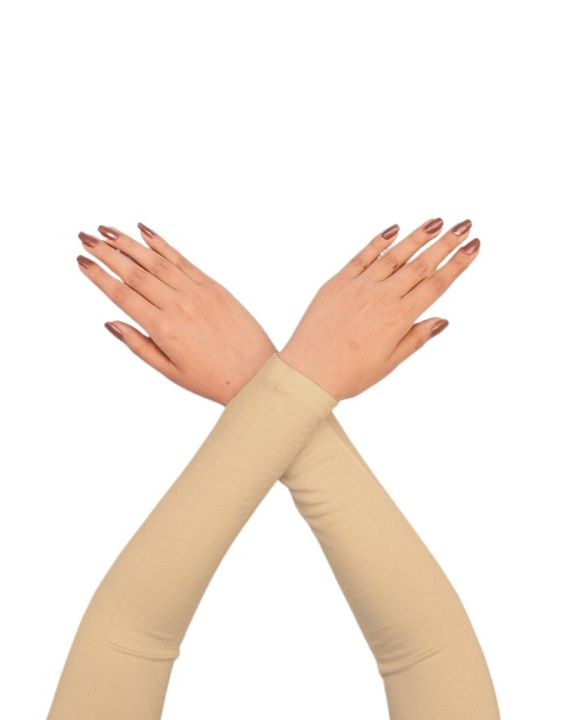 Skin Protection Arm Sleeves for Men’s and Women's Muslim Girls Sleeves Hijab Islamic Sleeves Arm Cover