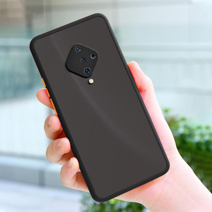 For Vivo S1 Pro Vivo Y51 Back Cover [Camera Lens Protection