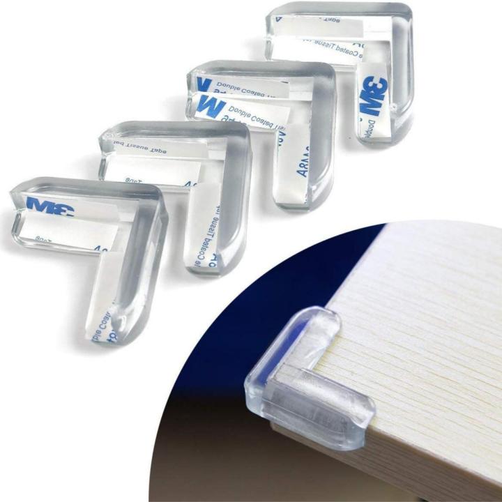Table Corner Protectors Child Safety Silicon Corner Guards (L Shape)