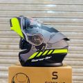 SUPER AIR SP 912 FOR HEAVYBIKE - FLIPUP - DOT CERTIFIED - DUAL VISOR ANTI FOG SHEET SHARK. 