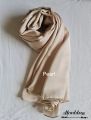 silk plain hijab scarf stoller in multi colours. 