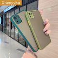 chenyyka For Huawei Y5P Case Transparent Frosted Hard Back Cover Lens Camera Protection Phone Case Edge Full Cover Case Fall Protection Sleeve. 