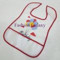 Best Quality Transparent Folding Plastic Baby Bib/Apron/Napkin For Baby. 