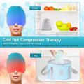 Gel Hot Cold Therapy Headache Migraine Relief Hat Head Massager Antistress Relax Massage Machine Health Care Ice Eye Mask. 