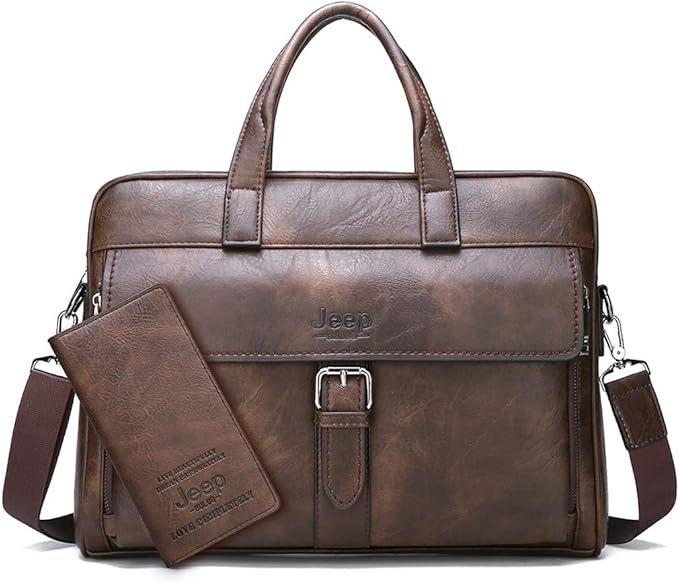 JEEP%20BULUO%20Laptop%20Handbag%20Hot%20Large%20Capacity%20Leather%20Briefcase%20Bags%20For%20Man%2013.3%20inches%20Laptop%20Work%20Travel%20Bag%20Brown%20&%20light%20Brown%20&%20Black%20-%20Image%2010