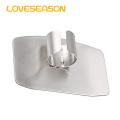 Multifunctional Finger Guard Stainless Steel Finger Guard Safe Vegetable Cutter Hand Guard Tool for Kitchen Cut Finger Protector Gadget Anti-cut Finger Protector. 
