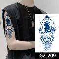 Tatoos Temporales For Men Shoulder Tattoos Dragon Black Large Tattoo And Body Art Sticker Boys Tattoo Tribal Designs Mens Decals. 
