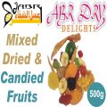 "Premium Mixed Dried & Candied Fruits – A Perfect Blend of Taste, Color, and Quality for a Delightful Experience!". 