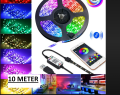 RGB Led Lights for Bedroom, 15 Feet Led Strip Lights RGB LED Strip Color changing Flexible Rope Lights with Remote Control Best Quality RGB Led Strip Light for Home Decoration Complete kit with 12V Adapter. 