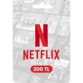 Netflix Hediye Kartı 200 TL Instant Email Delivery of Digital Codes. 