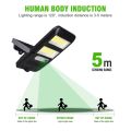 LED Solar 36 COB LED Motion Sensor Waterproof Street Light. 