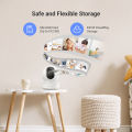 Ezviz by Hikvision TY1 Pro 3MP 2K Wireless WI-Fi IP Camera Indoor Pan/Tilt Security CCTV Camera | Human Shape Detection | Loud Noise Detection | Color Night Vision|Two-Way Calling with Touch Button| Auto-Tracking |Patrol Mode| Supports Up to 512GB Storage. 