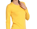 Hinz Youth Essential Round Neck Unisex Top (Full Sleeves) Combed Cotton Interlock. 