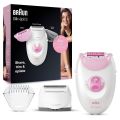 Braun Epilator Silk-epil 3 3-270, Hair Removal for Women, Shaver & Trimmer 3270. 