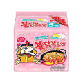 Samyang Buldak Carbonara Hot Chicken Ramen Multi - Pack 5 x 138g. 