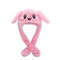 Rabbit Hat Moving Ears Hat Cartoon Toy Hat Kawaii Funny Hat Birthday Gift Cap. 