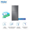 Haier Refrigerator - HRF-246 EBS/EBD 9 Cu Ft/E-Star Series (Deepest Freeze +Direct Cool+ 1 Hour Icing Technology + Metal Door) 10 Years Warranty.. 