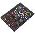 A5 SCRATCH NOTE PAD Scratch book with wooden stick scratch notepad. 