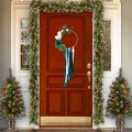Decorative Floral Wreath Handmade Artificial Flower Wreath for Festive Wall Hanging Decoration Fine Craftsmanship Perfect for Parties Southeast Asian Buyers' Favorite Front Door Wreath. 