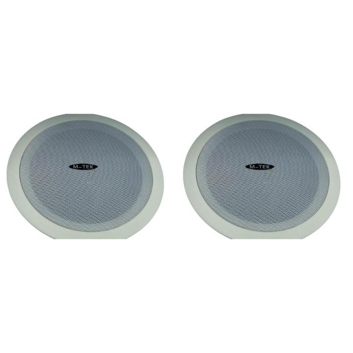 Ceiling Speaker Pair 8 inch M-Tek CF-018 Best Price in Pakistan