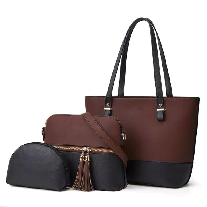 Handbags%20Set%203%20Piece%20New%20Large%20Capacity%20Handbags%20For%20Womens%20For%20Girl%20Ladies%20College%20Bags%20Cross%20Body%20-%20Image%205