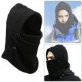 Balaclava Ninja Face Mask Winter Hooded Cold Weather Snow Hat and Neck Warmer for Boys Girls (Pack of 1), Monkey Cap Wind-Resistant Winter Face Mask, Fleece Cold Weather Ski Mask for Men and Women (Black). 