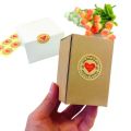 120pcs/pack Multiple Styles and Various shapes Tape Thank You Packaging Label Material Supplies Sealing Stickers. 