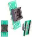 PLCC44 to DIP40 Programmer Socket Seat Adapter Module. 