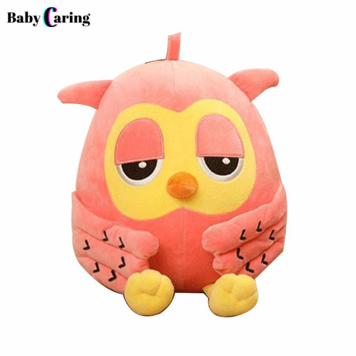 Lovely Plush Owl Soft Stuffed Animal Doll Toy Throw Pillow Kids Gift Home Decor