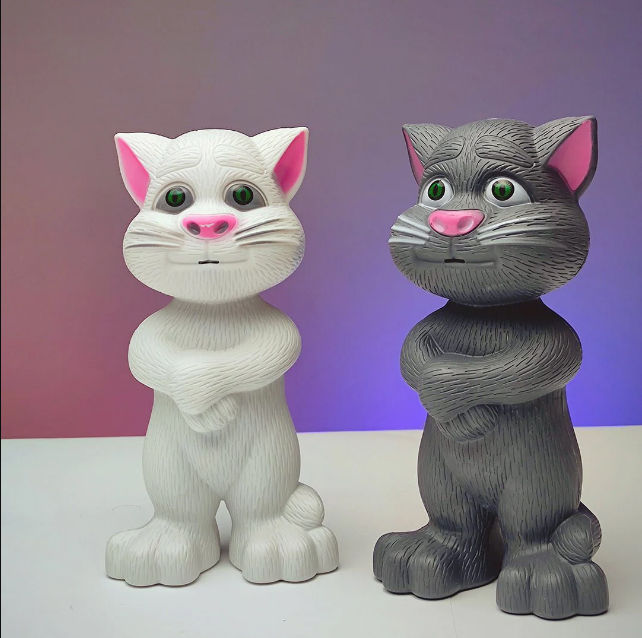 Talking Tom  Billi Toy for Kids-multicolour