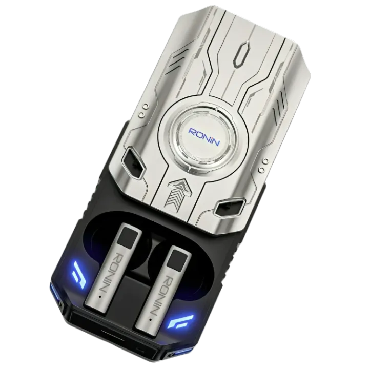 Ronin%20Dominator%20Earbuds%20R-7035%20Gaming%20Earbuds%E2%80%93%20Software%20Based%20Sound,%20Smart%20Touch%20Controls%20&%20Up%20to%2050H%20Playtime%20with%20ASAP%20Fast%20Charging,Ultra-Low%2050ms%20Latency%20(Silver,%20Black),%20%201%20Year%20Brand%20Warranty%20-%20Image%207