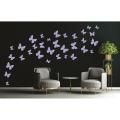Bundle Of  30+ Butterflies In Kasni Color For Home Décor & Kids Rooms. 